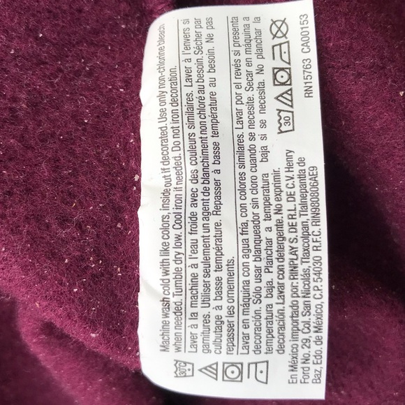 Champion Maroon Sweatshirt - Picture 8 of 8